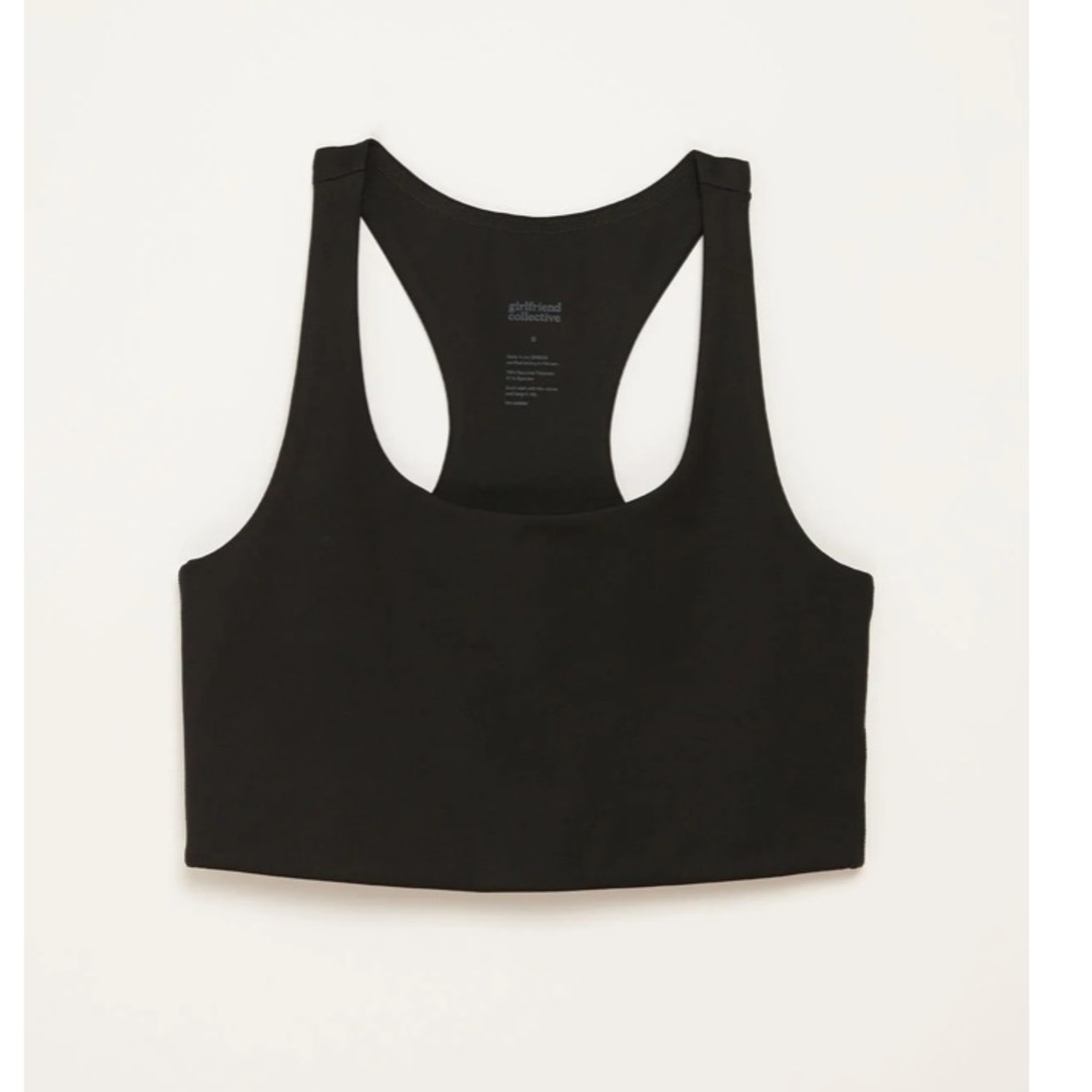 Girlfriend Collective Bra in Black